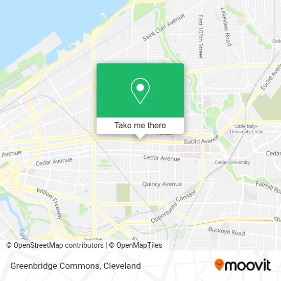Greenbridge Commons map