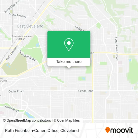 Ruth Fischbein-Cohen Office map