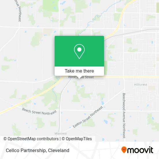 Cellco Partnership map