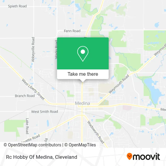 Rc Hobby Of Medina map