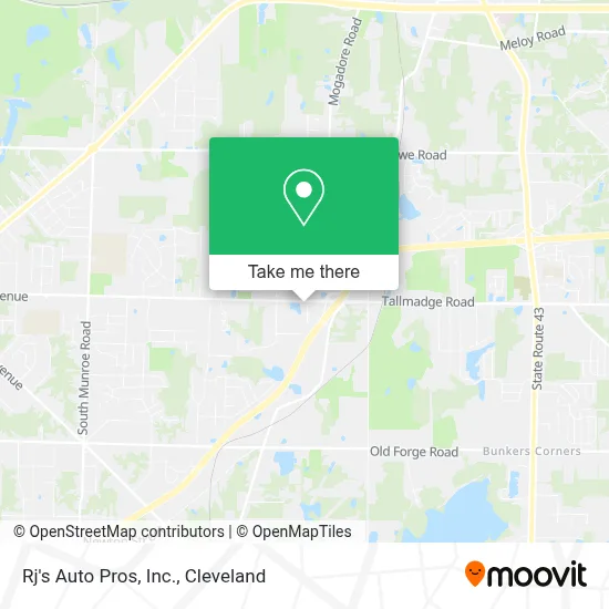 Rj's Auto Pros, Inc. map