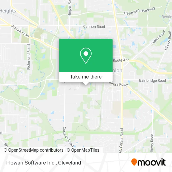 Flowan Software Inc. map