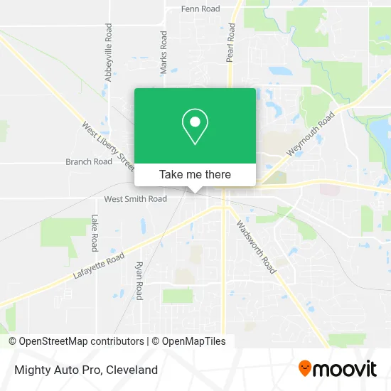 Mighty Auto Pro map
