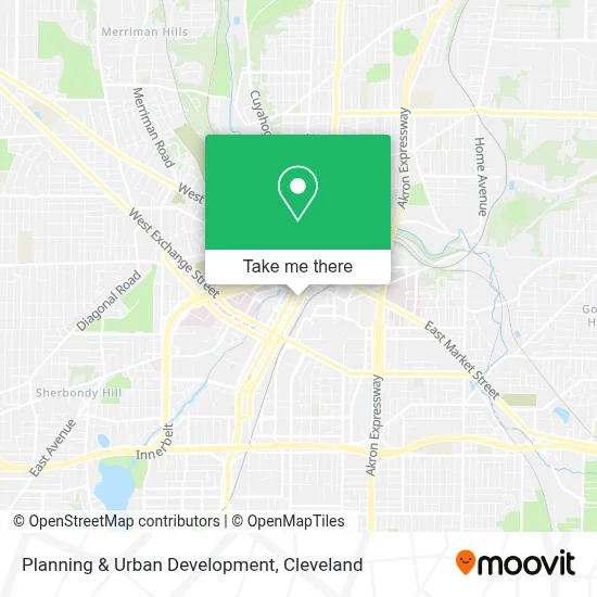 Planning & Urban Development map