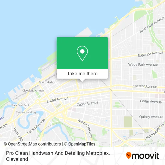 Pro Clean Handwash And Detailing Metroplex map