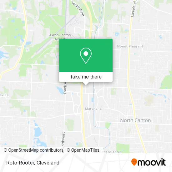 Roto-Rooter map