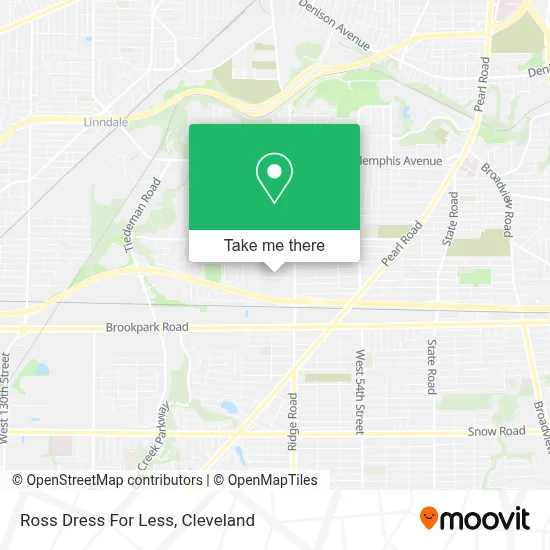Ross Dress For Less map