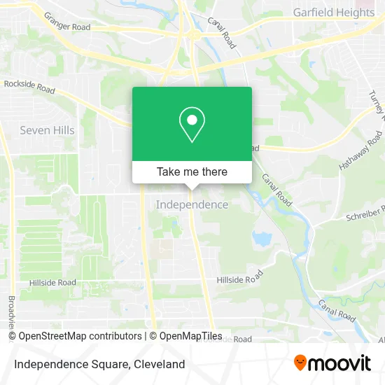 Independence Square map