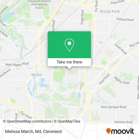 Melissa March, Md map
