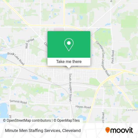 Minute Men Staffing Services map