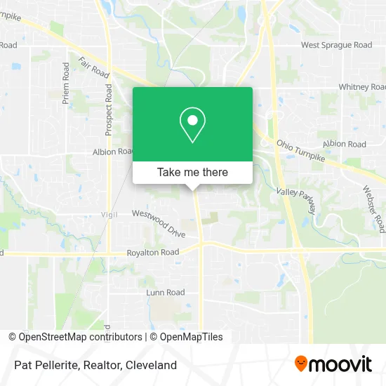 Pat Pellerite, Realtor map