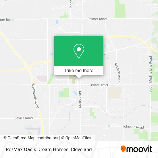 Re/Max Oasis Dream Homes map