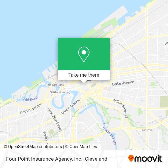 Four Point Insurance Agency, Inc. map
