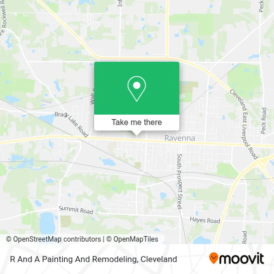 R And A Painting And Remodeling map