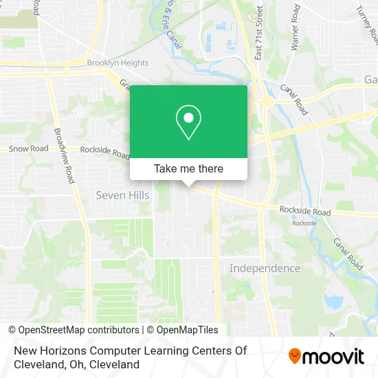 New Horizons Computer Learning Centers Of Cleveland, Oh map