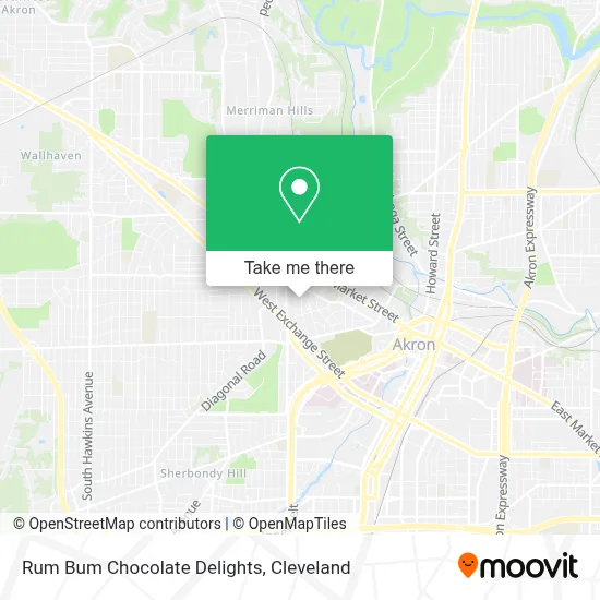 Rum Bum Chocolate Delights map