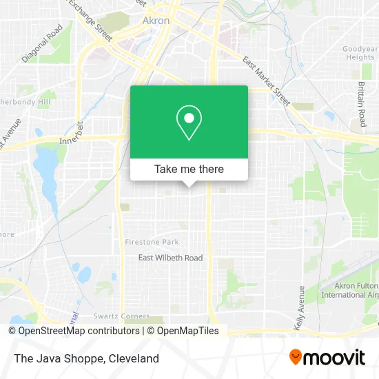 The Java Shoppe map