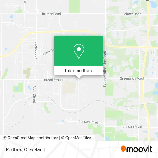 Redbox map