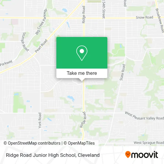 Ridge Road Junior High School map