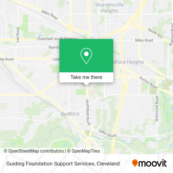 Guiding Foundation Support Services map