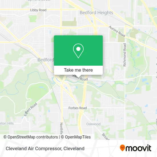 Cleveland Air Compressor map