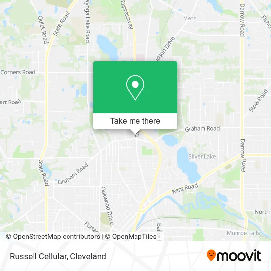 Russell Cellular map