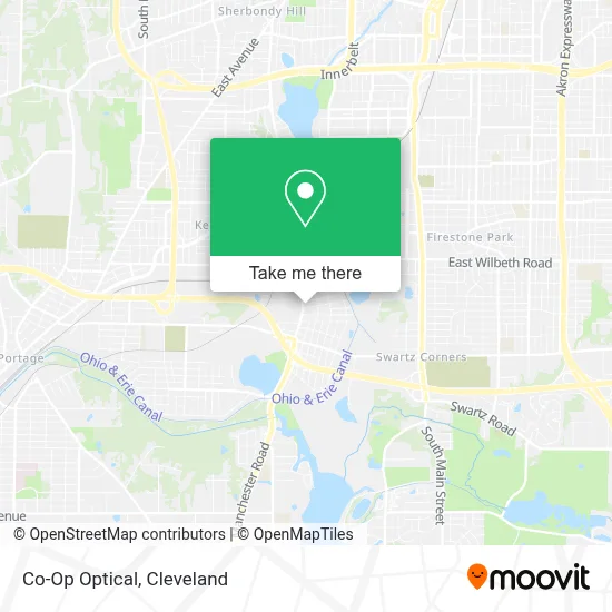 Co-Op Optical map