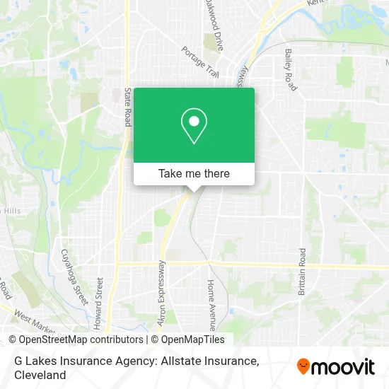G Lakes Insurance Agency: Allstate Insurance map