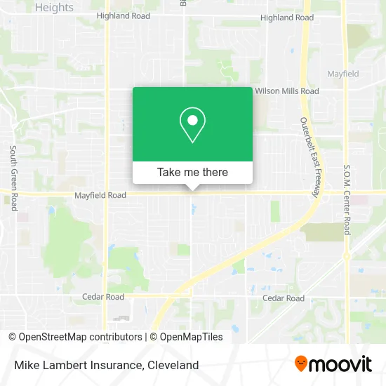 Mike Lambert Insurance map