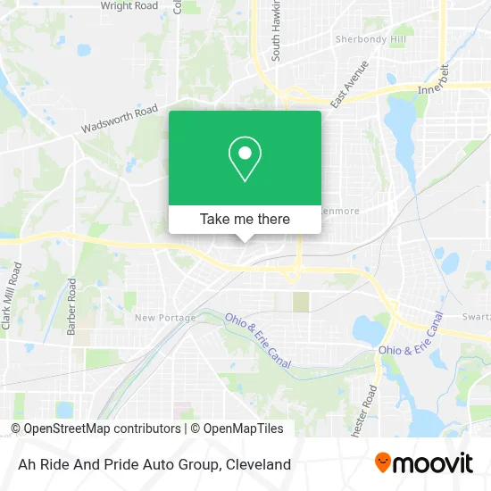 Ah Ride And Pride Auto Group map