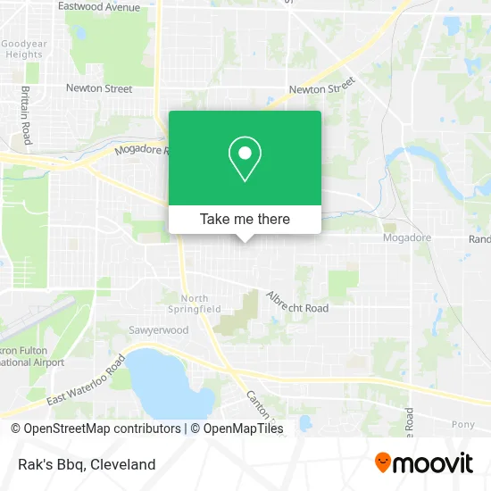 Rak's Bbq map