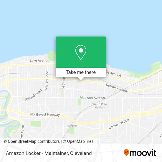 Amazon Locker - Maintainer map