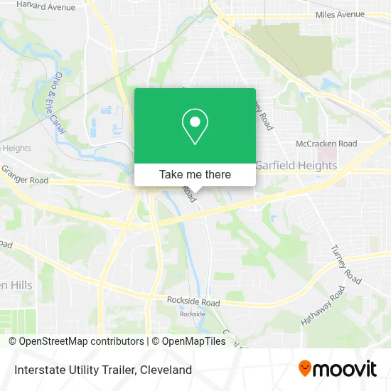 Interstate Utility Trailer map