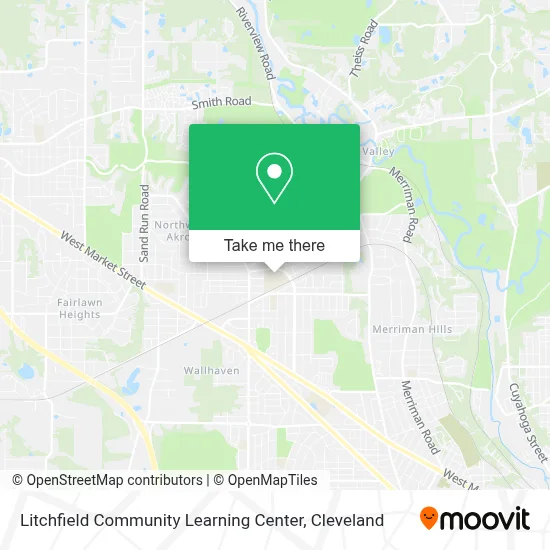 Litchfield Community Learning Center map