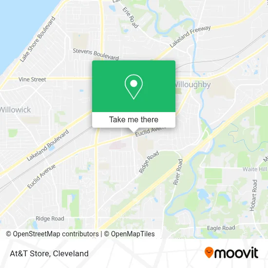 At&T Store map
