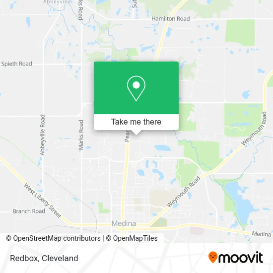 Redbox map