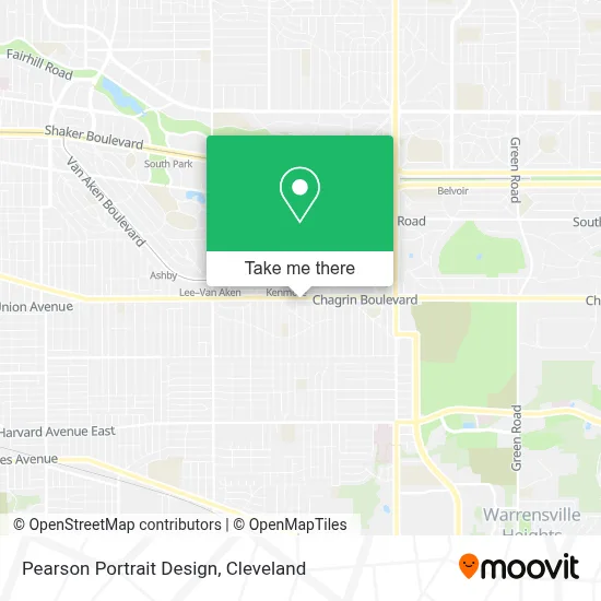 Pearson Portrait Design map