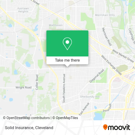 Solid Insurance map
