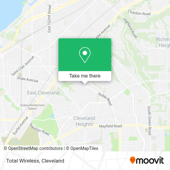Total Wireless map