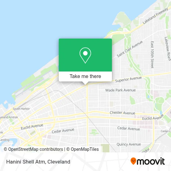 Hanini Shell Atm map