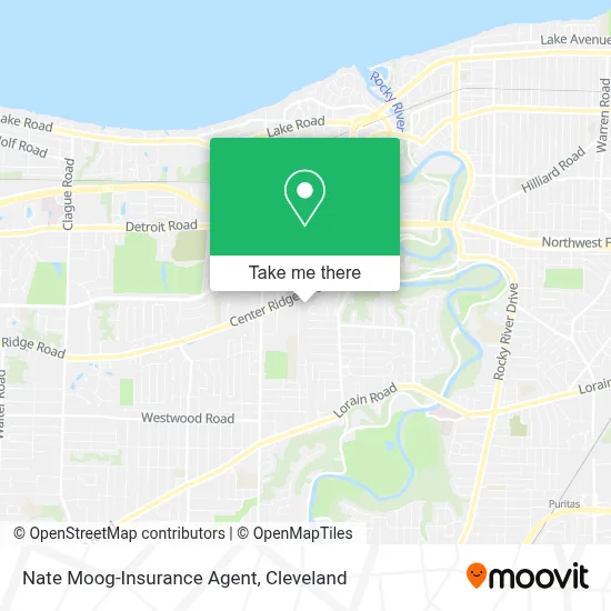 Nate Moog-Insurance Agent map