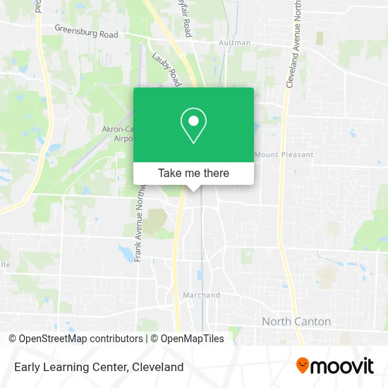 Early Learning Center map