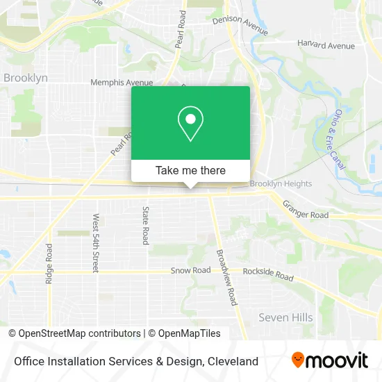 Office Installation Services & Design map