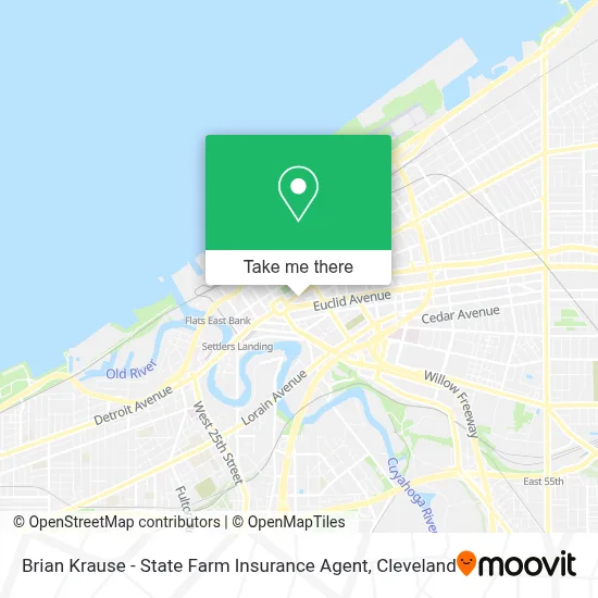 Brian Krause - State Farm Insurance Agent map