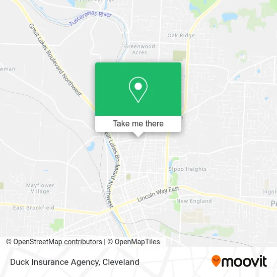 Duck Insurance Agency map