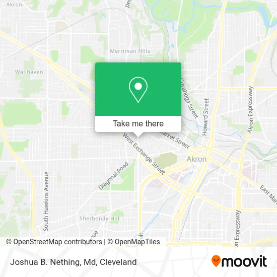 Joshua B. Nething, Md map