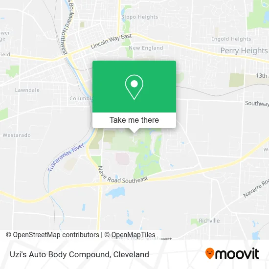 Uzi's Auto Body Compound map