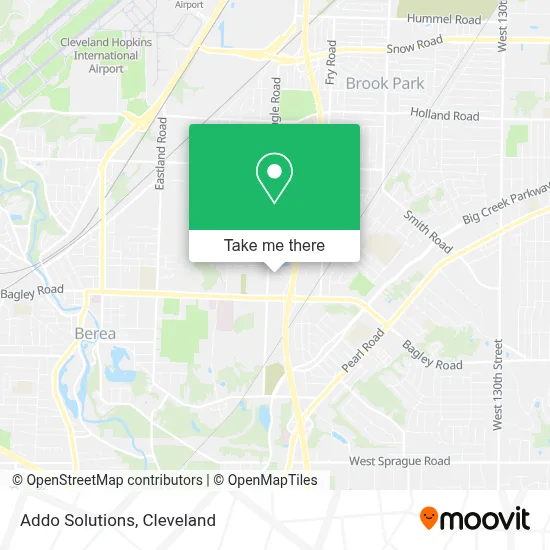Addo Solutions map