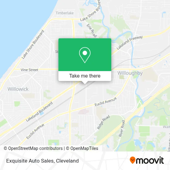 Exquisite Auto Sales map