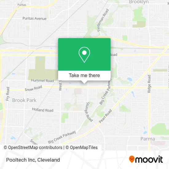 Pooltech Inc map
